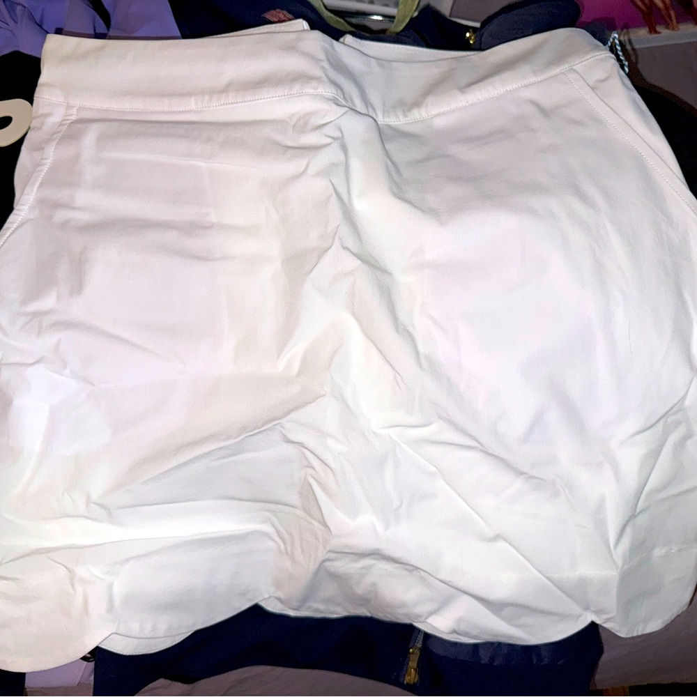 NWT Renwick Scalloped Skort White Size 8